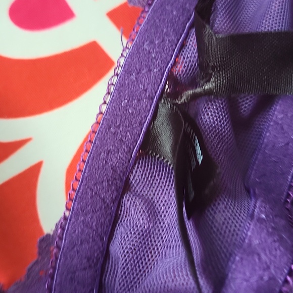 Torrid Simply Lace Babydoll - Purple Size 0/L/12 - Picture 6 of 12